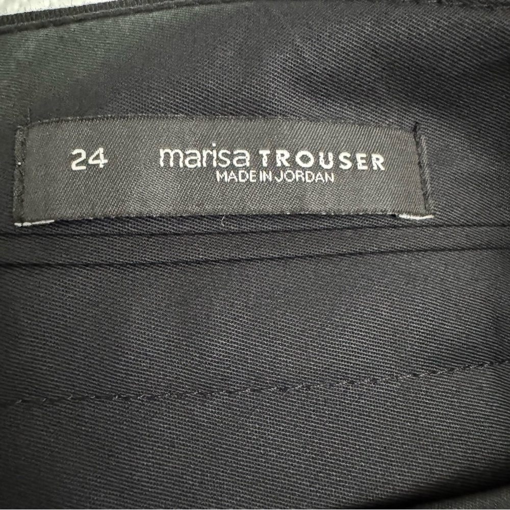 Loft Plus Marisa Trouser Pants Black Size 24 NEW - Picture 12 of 14